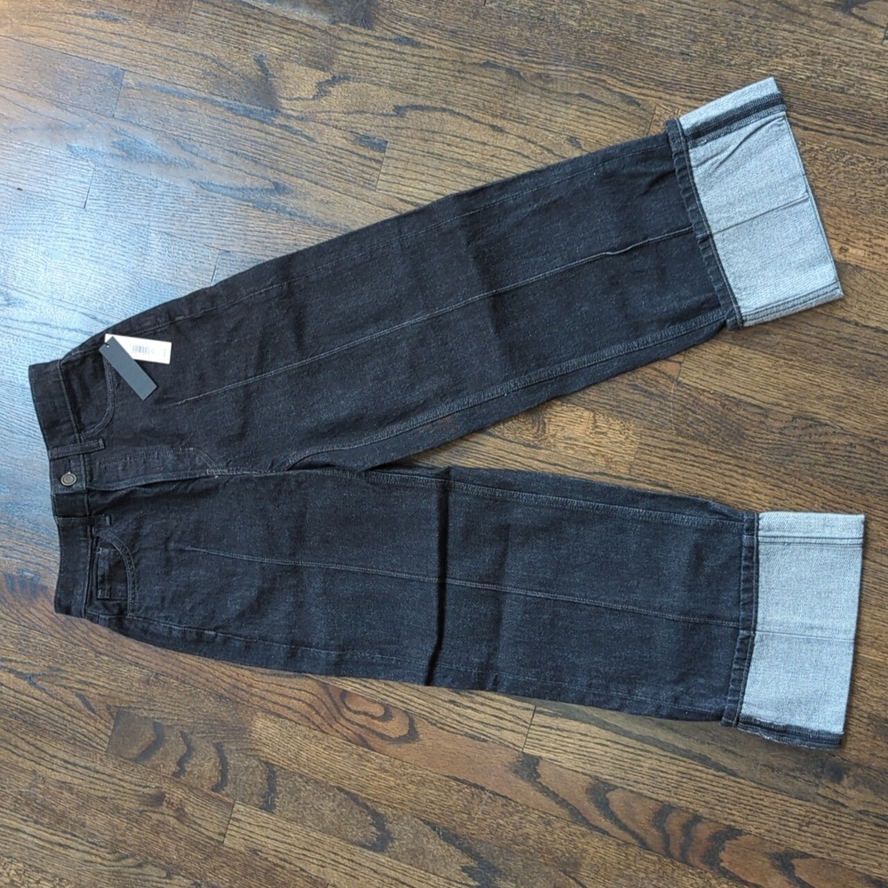 NWT Banana Republic Pintuck Jeans - Size 25P - Black